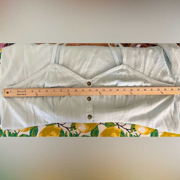 Torrid Fit And Flare Rayon Slub Button-Front Cami - Picture 6 of 7